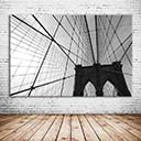 Wandbild-New-York-City-Brooklyn-Bridge