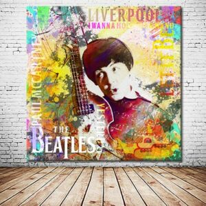 Paul McCartney Beatles Wandbild versandkostenfrei